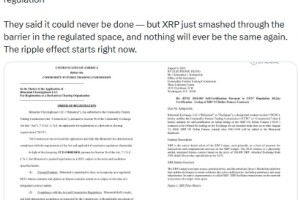 XRP获得监管上市标志着美国市场历史性转变