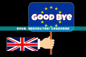 新手必看，易欧合约怎么下单买？三步搞定交易流程