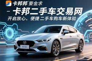 欧卡邦二手车交易网，开启放心、便捷的二手车购车新体验