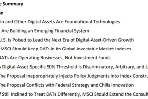 MicroStrategy抨击MSCI“歧视性”50%规则，MSTR股价暴跌40%。