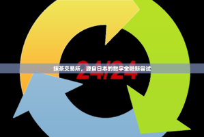 抹茶交易所，源自日本的数字金融新尝试