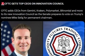今日加密货币新闻：CFTC 创新委员会新增多位知名企业 CEO