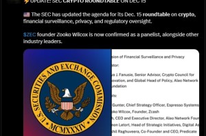 美联储降息后，SEC将于12月15日召开加密货币圆桌会议：预期结果是什么？