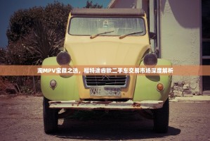 淘MPV宝藏之选，福特途睿欧二手车交易市场深度解析