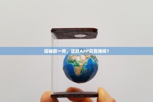 探秘欧一所，这款APP究竟啥样？