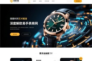 探索时间艺术的殿堂，深度解析欧易手表官网