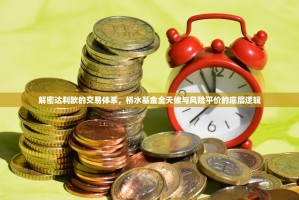 解密达利欧的交易体系，桥水基金全天候与风险平价的底层逻辑