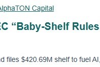 AlphaTON Capital 向美国证券交易委员会提交 4.2 亿美元融资申请，用于拓展 TON 和 Cocoon AI 业务