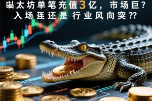 以太坊单笔充值3亿，市场巨鳄入场还是行业风向突变？