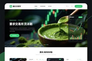 抹茶交易所页面详情图片，视觉呈现与交易体验的完美融合
