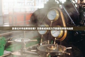 欧易杠杆手续费高在哪？交易者成本压力下的理性审视与选择