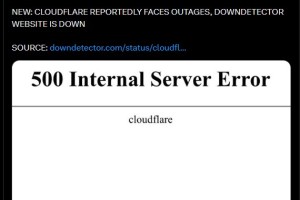 Cloudflare 服务中断 505 错误：React RSC 连接错误？