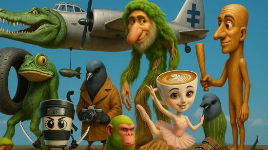 疑似AI制成的多个猎奇头像上架PS商店：售价共16元！